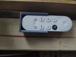 Chromecast remote holder