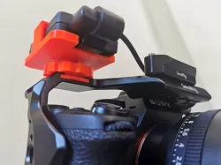 Cold shoe mount for Tentacle SYNC E