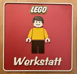 Colored sign