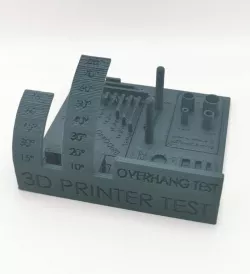 Complete 3D Printer test all in one (stress test, bed level test, retraction test, calibration test, tolerance test, support test)