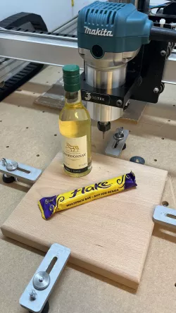 Corner Datum Square for X-Carve/XYZ-Carve CNC Router Machines
