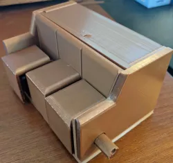 Couch Puzzle Box    MOVED TO MY MINI FACTORY ONLY   NO FILES HERE