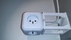 Cube extension socket holder