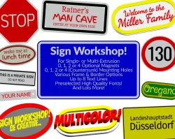 Customizable Sign Workshop (MMU,Multicolor or Single color printer)