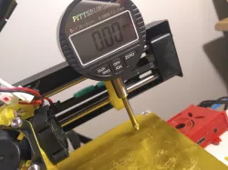 Dial Indicator Mount (Bed Leveling)  for Monoprice Select Mini, Chinese or Harbor Freight Dial