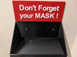 Disposable Face Mask Shelf