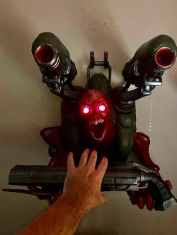 Doom Eternal Revenant Super Shotgun Stand