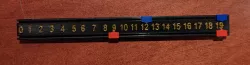 Dual track Hit point and experience tracker