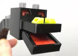 Ender Dragon - Multicolor Remix of head and jaws