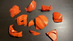 Exploding Pumpkin "Bomb"