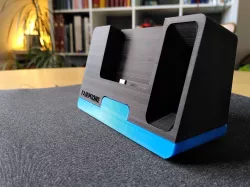 Fairphone 3 desktop stand with amplifier (v.3)