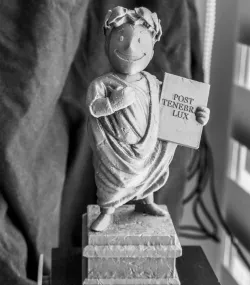 Fallout Vault Boy Statue