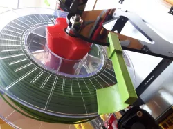 Filament spool brake