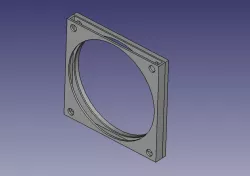 Filter for 120mm fan with insert