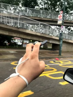 Finger Surfboard! Ride the air waves out of your car.