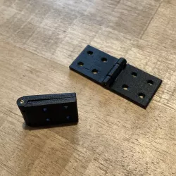 Flat hinge