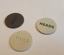 Flip a coin (Heads & Tails)
