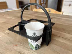 Foldable cup holder