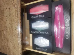 Food Storage (Ziploc) Organizer Boxes