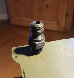 Gardena-to-kitchen faucet adapter