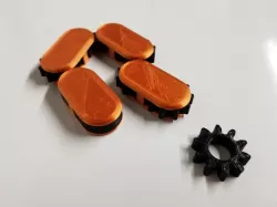 Geared Fidget Snake solo gear