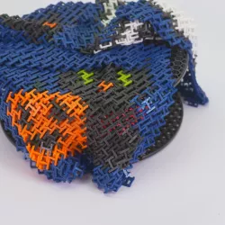 Halloween Chainmail - Multi Material 3D Printable Fabric