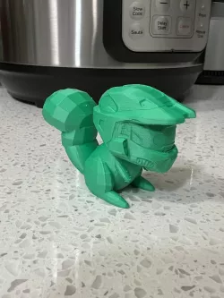 Halo Master Chief Squirrel