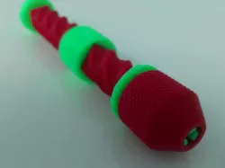 Hand Push/pump drill with stronger replaceable jaws