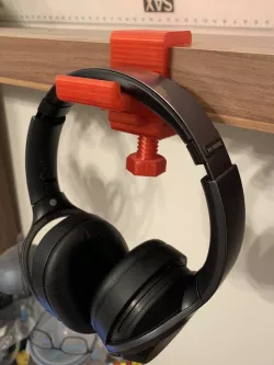 Headphone holder (clamp)