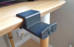 Headphone Holder for Ikea Hilver desk