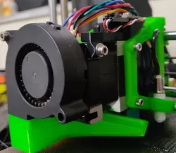 Hemera/Hermes perpendicular mount for Original Prusa i3 MK3S