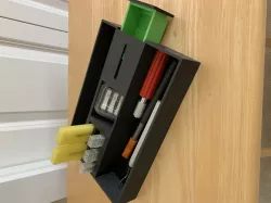 Hobby knife caddy