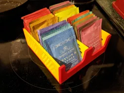Honeycomb Tea Caddy, Double Wide