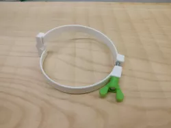 Hose clamp for dust collection hoses