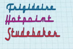 How to Make Retro and other Font Style Name Plates
