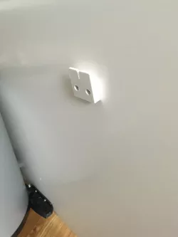 Ikea Hallbar door mount