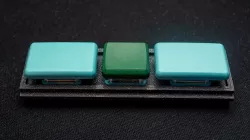 Kailh Choc Switch Plate with Hotswap Sockets