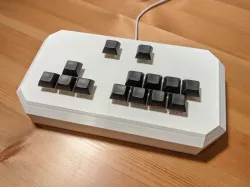 Keyboard fightstick