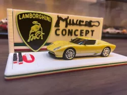 Kyosho Lamborghini Miura Concept Display Base