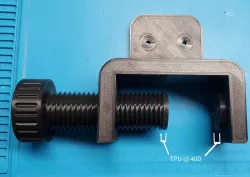 Lack Enclosure Mantle Clamp