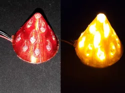 LED Campfire for Christmas crib lighting