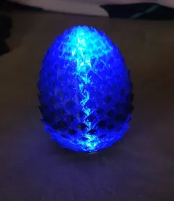 LED Dragon Egg with battery