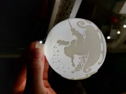 Lithophane Christmas Ball