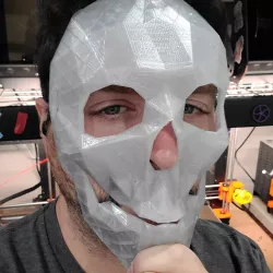 Low Poly Skull Mask