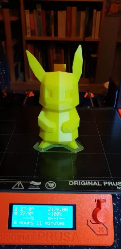 Lowpoly Pikachu Even Stronger