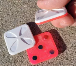 Lucky Clover Magnetic Fidget Slider (6x2mm)