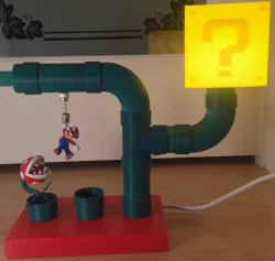 Mario Themed Desk Lamp
