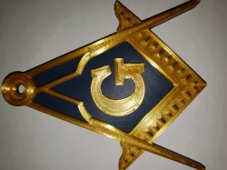 Masonic Compass and Square