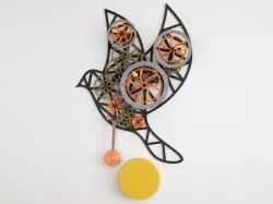 Mechanical wall clock