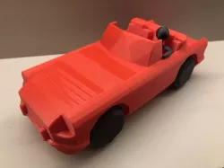 MG MGB CONVERTIBLE LOWPOLY
